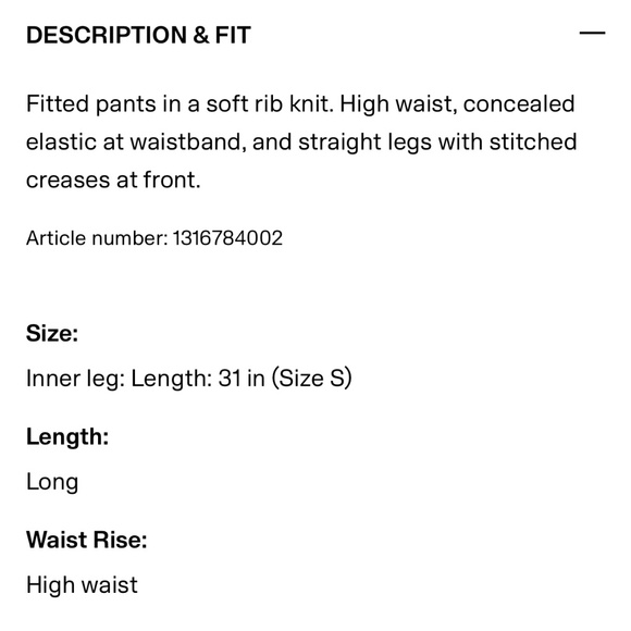 NWT H&M beige top and skirt set - Picture 8 of 9